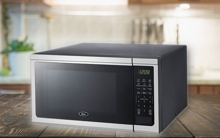 Oster 1.1 cu ft 1000 Watt Microwave Oven - Stainless Steel - OM1101N0E