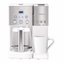 Cuisinart Coffee Center 12-Cup Coffeemaker and Single-Serve Brewer (White)