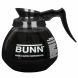 BUNN 12 Cup Commercial Glass Decanter with Black Handle (3 pack) - 0