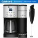 Cuisinart 12-Cup Coffee Maker and Single-Serve Brewer Stainless Steel (SS-15) with Deco Gear Milk Frother - Handheld Electric Foam Maker For Coffee, Latte, Cappuccino - 0