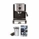 Capresso EC100 Pump Espresso and Cappuccino Machine (Black and Stainless) Bundle - 0