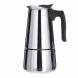 9 Cup Stovetop Espresso Maker, Moka Pot, Italian Coffee Maker Classic Cafe Percolator Maker, 430 Stainless Steel - 0