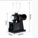 INTBUYING 110V Black Coffee Grinder Household Electric Coffee Bean Grinder Advanced Small Commercial Grinder - 1