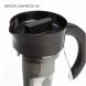 Primula Flavor Up Airtight Cold Brew Iced Coffee Maker with Fruit Infusion Core for Infused Beverages, Dishwasher Safe, 2.7Qt, Black - 2