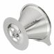 Stainless Steel Reusable Pour Over Cone Dripper Coffee Filter with Cup Stand - 3