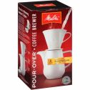 MelittaÂ® Pour-Over? Porcelain Brewer 6 Cup Coffee Maker Box