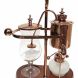 Nispira Belgian Belgium Luxury Royal Family Balance Syphon Siphon Coffee Maker Copper Color, 1 set - 0
