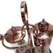Nispira Belgian Belgium Luxury Royal Family Balance Syphon Siphon Coffee Maker Copper Color, 1 set - 1