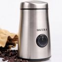 Secura Electric Coffee And Spice Grinder With Stainless-Steel Blades