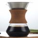 Borosilicate glass Coffee Maker 500ml Brown cork grip - 3
