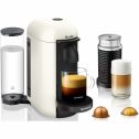 Nespresso VertuoPlus Coffee and Espresso Maker by Breville with Aeroccino Milk Frother, White