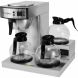 Coffee Pro 3-Burner Commercial Coffee Brewer, Silver - 0