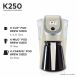 Keurig K250 Single Serve, K-Cup Pod Coffee Maker, Sandy Pearl - 3