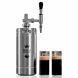 Royal Brew Nitro Cold Brew Coffee Maker Home Keg Kit System - Stainless Steel 128 oz - 0