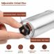 Manual Coffee Grinder, Conical Burr Mill, Brushed Stainless Steel, Adjustable Ceramic Burr Design - 3