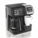 Hamilton Beach (49957) FlexBrew Coffee Maker, Single Serve & Full Coffee Pot, Compatible with Single-Serve Pods or Ground Coffee, Programmable, Black - 0