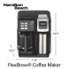 Hamilton Beach (49957) FlexBrew Coffee Maker, Single Serve & Full Coffee Pot, Compatible with Single-Serve Pods or Ground Coffee, Programmable, Black - 3