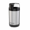 BLACK+DECKER Coffee Grinder, One Touch Push-Button Control, Stainless Steel CBG110S