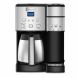 Cuisinart SS-20 Coffee Center 10-Cup Thermal Single-Serve Brewer Coffeemaker Silver (SS-20) with Deco Gear Milk Frother Handheld Electric Foam Maker For Coffee, Latte, Cappuccino - 1