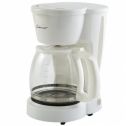 Coffee Maker 12-Cup Glass Carafe White