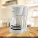 Coffee Maker 12-Cup Glass Carafe White - 1