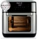 Instant Vortex Plus 10QT 7-in-1 Digital Air Fryer Oven, with Rotisserie Spit, Drip Pan, and 2 Cooking Trays, 1500W (Black/Steel) - 1