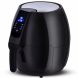 Costway 1500W Electric Air Fryer 4.8 Quart Touch LCD Screen Timer Temperature Control - 0