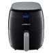 GoWISE USA 3.7-Quart 8-in-1 Touchscreen Air Fryer (Black), GW22821 + 50 Recipes For your Air Fryer Book - 1
