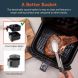Cosori Premium 5.8-Quart Air Fryer with Bonus Skewer Rack Set (Black) - 3