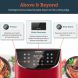 COSORI Air Fryer(100 Recipes, Rack & 5 Skewers),5.8QT Electric Hot Air Fryers Oven Oilless Cooker,11 Presets,Preheat& Shake Reminder, LED Touch Digital Screen,Nonstick Basket,2-Year Warranty,1700W,Red - 1