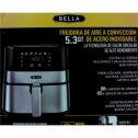 BELLA (14734) 5.3 Quart Touchscreen Air Convection Fryer, Black