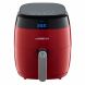 GoWISE USA 3.7-Quart 8-in-1 Touchscreen Air Fryer (Red), GW22826 + 50 Recipes For your Air Fryer Book - 1