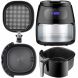 7.6QT Deep Air Fryer LCD Screen Temperature Control Detachable Easy Cleaning Basket - 0