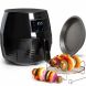 Deco Chef Digital Electric Air Fryer with Accessories and Cookbook- Air Frying, Roasting, Baking, Crisping, and Reheating for Healthier and Faster Cooking (Black) - 3