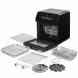 Barton 1600W Deluxe Electric Air Fryer Cooker 16-Function Menu Setting Digital Display, Black - 1