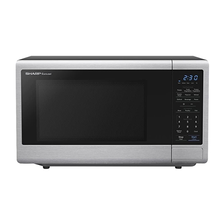 Sharp (SMC1132CS) 21" Wide 1.1 Cu. Ft. Countertop Microwave Oven