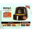 Ninja Air Fryer, 1550-Watt Programmable Base for Air Frying, Roasting, Reheating & Dehydrating with 4-Quart Ceramic Coated Baske