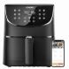 Cosori Smart 5.8-Quart Air Fryer with Bonus Skewer Rack Set - 0