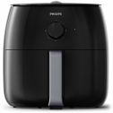 philips twin turbostar technology xxl airfryer with fat reducer, analog interface, 3lb/4qt, black - hd9630/98