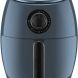 Elite Gourmet 2.1qt Hot Air Fryer with Adjustable Timer and Temperature for Oil-free Cooking, Blue Grey - 0