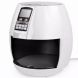 3.7 Quart Digital Air Fryer Oil-Less w/ Recipes Book, 1500W - White - 2