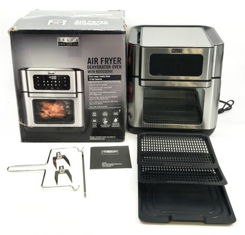 Bella - Pro Series 10.5 qt. Digital Air Fryer - Black/Stainless Steel