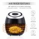 Electric 3.8 Quart 1400W 7 in 1 Programmable Oil Free Compact d igital Air Fryer Oven - 1