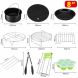 12-IN-1 Air Fryer Accessories Cooking & Baking Oven Accessories Fit for 3.2-6.8QT /4.2-6.8QT Air Fryer Kitchen Tools - 3