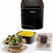 NUWAVE BRIO 6-Quart Digital Air Fryer +non-stick baking pan and stainless-steel cooking rack - 0