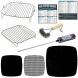 Air Fryer Stackable Rack Accessories Set Compatible with Dash, NuWave +More - 0