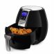 Electric Air Fryer Cooker - Healthy Oil Less Dry Fryer Hot Air Steam Fryer with Digital Control Button Screen, Detachable Fry Basket 1500W, 3.7 Quart (Black) - 3
