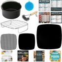 Air Fryer Accessories compatible with Philips, Chefman, Gourmia, Dash +MORE