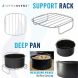 Air Fryer Accessories compatible with Philips, Chefman, Gourmia, Dash +MORE - 2