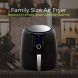 Simple Living 5.8qt Digital XXL Air Fryer. 3 Piece Accessory Set & Recipe Book. 8 Preset Cooking Functions, Keep Warm Function & Advanced Memory Control Feature (XXL) - 3